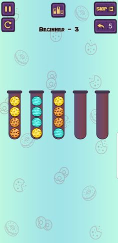 Cookies Sort – Fun Sorting Log - Screenshot 2