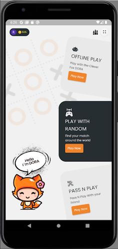XO Dora Tic Tac Toe - Screenshot 1