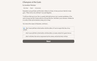 Champion of the Gods - Screenshot 1