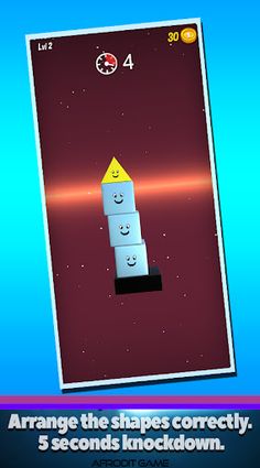 Crazy Shapes Stack - Screenshot 3