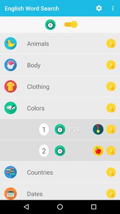 English Word Search Game - Screenshot 2