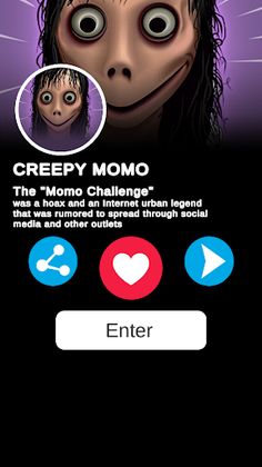 Creepy momo prank video call - Screenshot 2