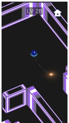 네온 미로 (Neon Maze) - Screenshot 4