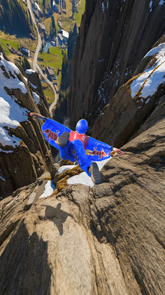 Base Jump Wing Suit Flying - Screenshot 1