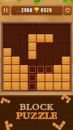 Wood Block Puzzle - Screenshot 1