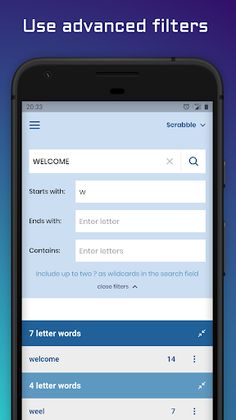 WordFinder: Unscramble words - - Screenshot 2