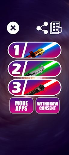 Lightsaber simulator - Screenshot 1