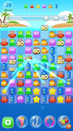 Happy Fish Ocean Match 3 Mania - Screenshot 3