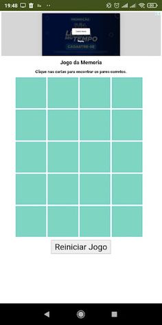 Jogo da Memória - Screenshot 4