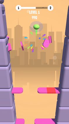 Sticky Fall - Screenshot 2