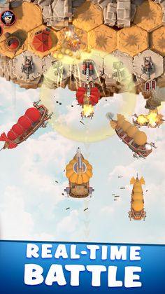 Sky Battleships: Pirates clash - Screenshot 3