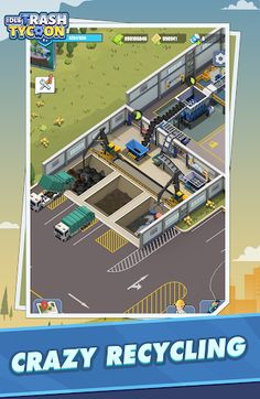 Idle Trash Tycoon - Get Rich - Screenshot 1