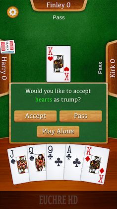 Euchre HD - Screenshot 2
