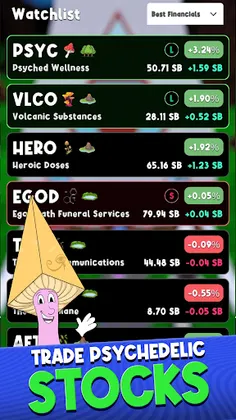 Mush Rush: Stock Market Tycoon - Screenshot 2