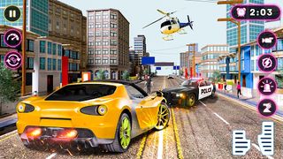 Police Car Chase Thief Game - Screenshot 1