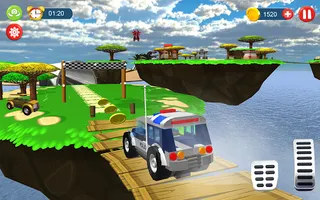 Monster truck car racing - Screenshot 2