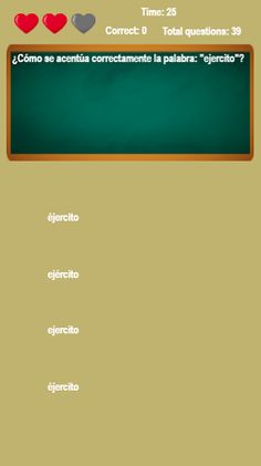 Los Acentos Juego Educativo - Screenshot 1