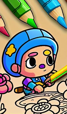 Brawl Stars Coloring Book - Screenshot 3