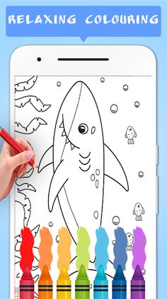 Shark Colouring Book - Screenshot 1