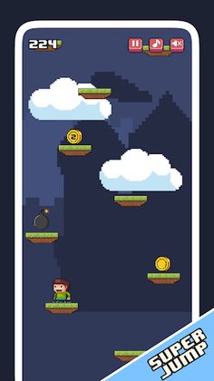 Super Jumper - Classic Retro - Screenshot 3