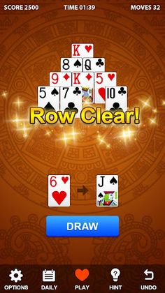 Pyramid Solitaire - Screenshot 2