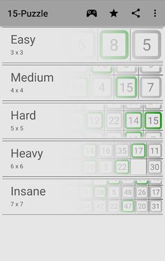 15-Puzzle Game - Screenshot 3