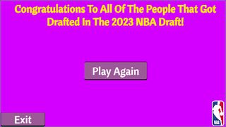 NBA Draft Simulator 2023 - Screenshot 1