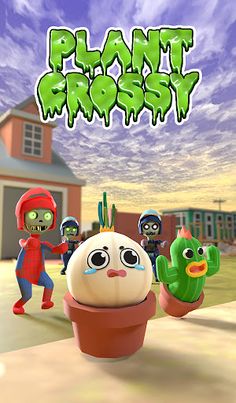 Plant Crossy: Road to Escape - Screenshot 1