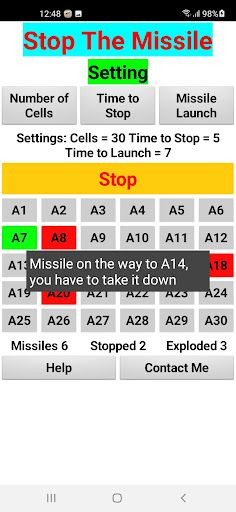 Stop The Missile - Screenshot 1