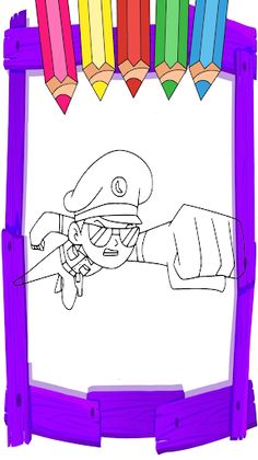 Little Singham :coloring book - Screenshot 3