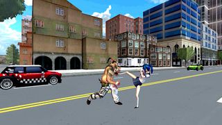 School Girl Fight Gangster - Screenshot 2