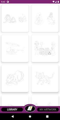 Easy Color - Coloring Game wit - Screenshot 1