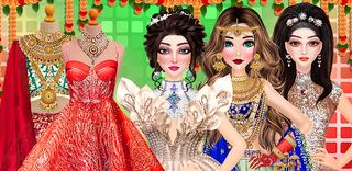 Wedding Makeup Doll Dress Up - Screenshot 1