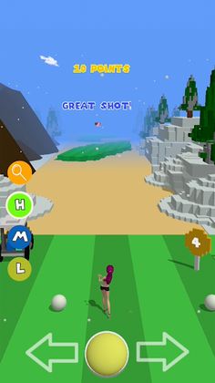 Target Golf: Pixel art game - Screenshot 3
