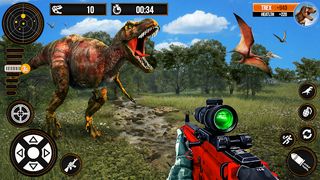 Dino Hunter Zoo Dinosaur Games - Screenshot 1
