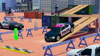 US Police Driving Car Games - Screenshot 1