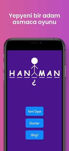 Hangman - Adam Asmaca Oyunu - Screenshot 1