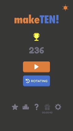 Makes Ten Puzzle - Screenshot 1