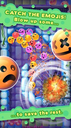 Rolling Down: Emoji Adventure - Screenshot 1