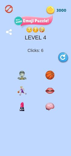 Emoji Puzzle! more hard! - Screenshot 2