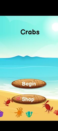 Crab: survival from beach - Screenshot 1