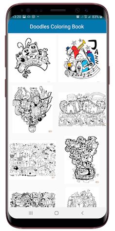Doodles Coloring Book - Screenshot 2