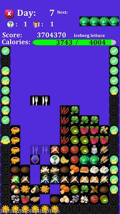 FITRIZ: vegan food puzzle game - Screenshot 1