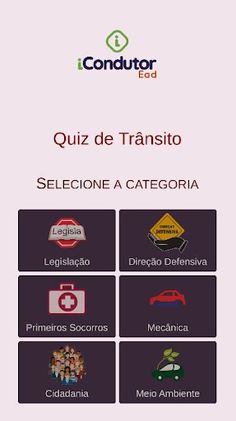 Quizz de Trânsito - Screenshot 1