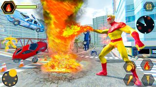 Fire Storm Super Hero: Flying - Screenshot 2