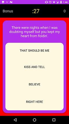 Justin Bieber Trivia - Triviab - Screenshot 2