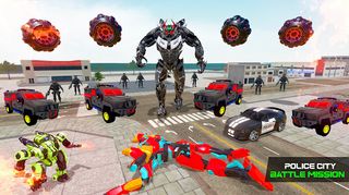 Grand Police Robot Car Game - Screenshot 2