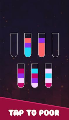 Water Sort - Color Puzzle Game - Screenshot 1