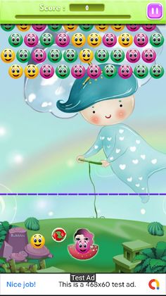 Smiley Bubbles Shoot - Screenshot 4