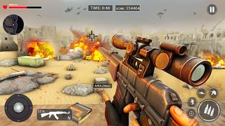 WW2 Sniper: War Army Gun Games - Screenshot 1
